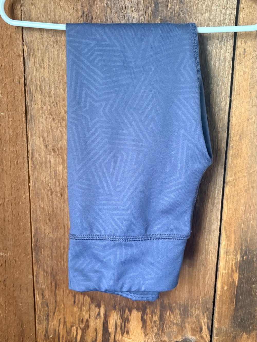 Athletic Works Blue Geo-Pattern Kids Leggings